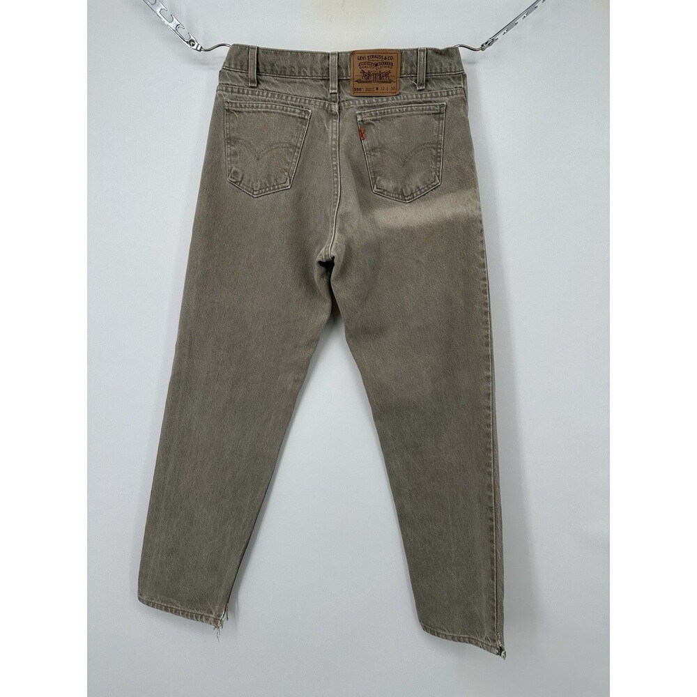 Levi's 550 Relaxed Fit Tapered Leg Jeans Men's Sz 32 Vintage 90s Orange Tab “pic